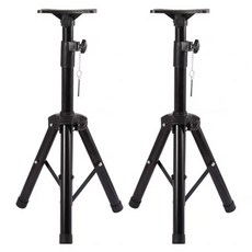 접이식 오디오 우퍼 스탠드 행사장 삼각대 스피커거치대 오디오거치대, 2개
