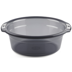 앨라모 프리미엄 투명 세수대야 다용도 바가지 다라이, 1, 그레이