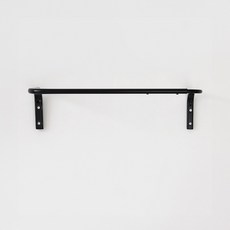 마켓비 브루그 길이조절가능 벽걸이 바행거 옷가게 60~90cm, 블랙  3578.3168