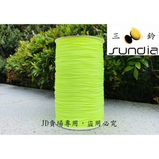 三鈴 SUNDIA 扯鈴專用線 強韌絲包芯線, 1KG 黃, 1個