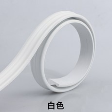 접착식액자몰딩 인테리어 장식 테두리 스티커 DIY 벽 시트지 띠형 PVC 웨인스코팅 프레임, 화이트 1m 롤, 22mm