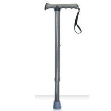 [BJMarket] 노인 미끄럼방지 손잡이 지팡이 그레이 미끄럼방지지팡이