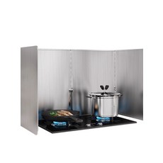 가스렌지 가림막 대형 곰탕 튀김 기름튐 방지 스텐 70 길이 90 50 4단, 30 길이 80 40 4단