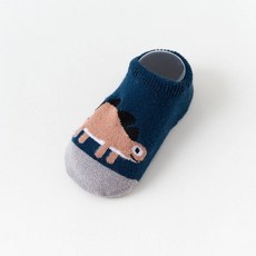 商檢合格韓版寶寶地板襪，可愛恐龍拚彩動物造型，加厚毛絨防滑保暖襪