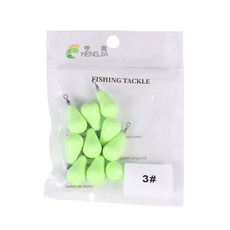 낚시 빛나는 캐롤라이나 플리핑 태클 베이스 UP 텍사스 리그 싱커 웨이트, 3 10g