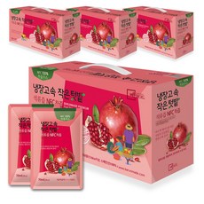 바른메이드 냉장고속 작은텃밭 NFC 착즙 석류즙 70ml 30포/석류진액/석류착즙, 120개