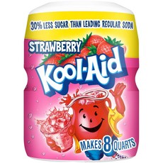 Kool-Aid 쿨에이드 드링크 믹스 딸기맛, 539g, 1개입, 1개