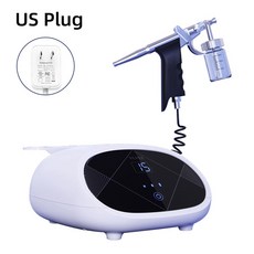 VLVEE 휴대용 고압 얼굴 수화 3단계 조정 얼굴 미용 관리를 홈 모이스춰 라이징 스프레이 건, [04] white-US Plug
