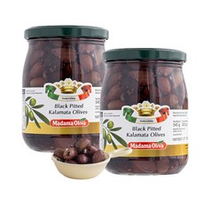 마다마올리바 블랙 피티드 깔라마따 545g X 2병, 2개, 530g