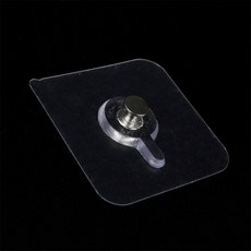 간편 부착 다용도 걸이 1P 다용도걸이 유리부착 정리용품, 둥근나사형, 단일상품1, 1개