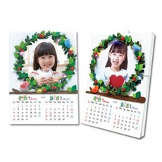 뚝딱 LED 데일리 달력 넝쿨액자 클래식 만들기 유아 onl*0739uu, 상세페이지 참조