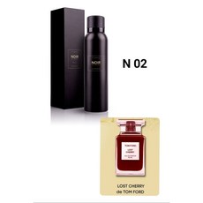 에센스 누아르 데오도란트 콜렉션, 2호 남녀공용, 1개