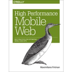 (영문도서) High Performance Mobile Web: Best Practices for Optimizing Mobile Web Apps Paperback, O'Reilly Media, English, 9781491912553