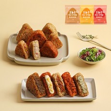 [다신샵] 저당식단 오늘은현미주먹밥 10종 혼합 세트, 1kg, 1세트