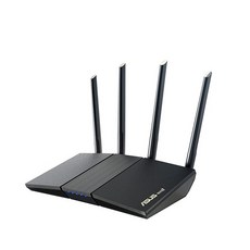 ASUS RT-AX1800S 듀얼 밴드 Wi-Fi 6 확장 가능한 라우터 구독 없는 네트워크 자녀 보호 기능 내장 VPN AiMesh 호환 게임 및 스트리밍 스마트, ASUS RT-AX1800S Dual Band WiFi, 1개