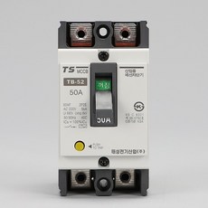 국산 산업용 배선차단기 2P 50A 5KA TB-52 태성, 1개