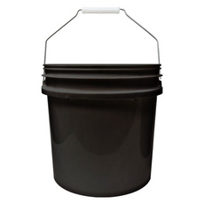 월드크린 다용도 휴대용 버킷, 16L, 블랙
