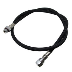 潛水一級頭尼龍編織高壓管27英吋－浮潛深潛適用，輕巧耐用安全穩定, 1個