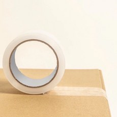 包材 封箱膠帶 48mm*80y OPP膠帶 包裝膠帶, 膠帶, 透明, 1個