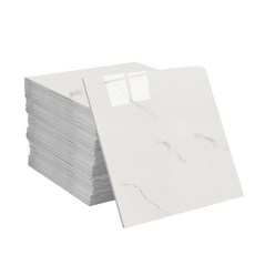 데일리담 붙이는 대리석 폼블럭 타일 시트지, 20개, 화이트루체 마블