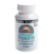 SOURCE NATURALS 眼部護理綜合補給錠, 60顆, 1罐