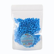 mytoys 디폼블럭 8mm 1010개 리필팩 39색상_도안집 증정, #1010개 07.연파랑