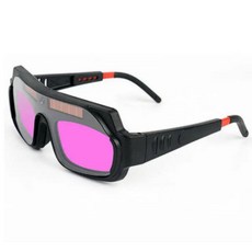 자동 용접용 고글 차광 기능 산업용 눈보호 보안경, 1개, 차광고글 + 보호필름(5장)