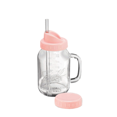 Oster 奧士達 Ball Mason Jar 隨鮮瓶果汁機替杯 BLSTMV-AA2，隨時享受新鮮果汁, 兩個(顏色一樣), BLSTMV-AA2