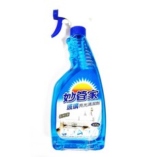 【文具通】Magic Amah 妙管家 玻璃 亮光 清潔劑 噴槍 650ml 補充罐 650ml SP010565, 1個