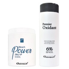 디어스 슈보 실키 파워 파우더 탈색약 500g + 산화제, 1개