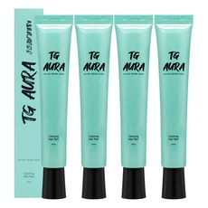 25년 최신 타투그리모 아우라 두피 물들임 30ml 1개 흑갈색 홈쇼핑관리(6010999), 4개