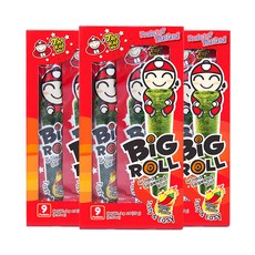 빅롤 중국 타오바오 간식 인플루언서 추천 바삭한 김스낵 안주 맛도리 과자