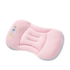 CUTE BABY太空分區枕T2段 (3歲-12歲) 涼感親膚兒童枕頭, 可愛粉 分階護脊