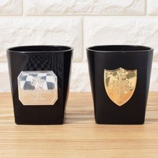 캔들이케아 9oz 사각 블랙 기본 캔들용기 유광, 1개