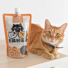 ParkCat 貓樂園 去味好喵招 活性碳除臭粉，寵物清潔濕紙巾與除臭噴霧組合，抑菌配方，溫和消臭，貓狗適用, 1個, 去味好喵招 385g