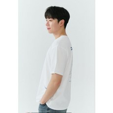 잠뱅이 26SS 남성 소로나 그래픽 세미오버핏 반팔 티셔츠 AQ2WTS401-WH 717427