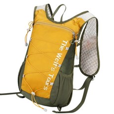통기성 자전거 자전거 배낭 라이딩 데이팩 자전거 배낭 가벼운 무게, 1개, Yellow