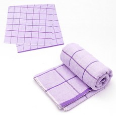 누세라 코튼 바스 타월 퍼플 비치타올