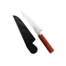 낚시회칼 사시미 아키코회칼 비늘치기 톱니형, 1개, 실버