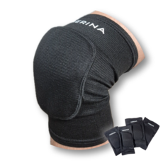 에리나 군인 훈련소 입대 준비물 팔꿈치 무릎 보호대 세트, 1세트, 블랙