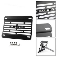 새 범퍼 견인 후크 라이센스 플레이트 마운트 브래킷 홀더, 선택: 기본, 1개