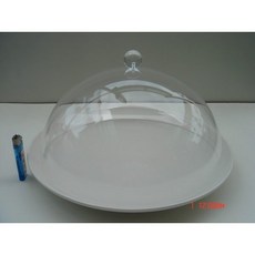 東昇瓷器餐具 大同強化瓷器附蓋蛋糕盤, 1個