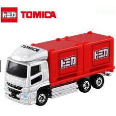 TOMICA 多美小車 貨櫃車 三菱Fuso NO.85，日本正版授權，兒童玩具模型車，收藏送禮首選