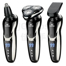 6D SHAVER 電動刮鬍刀 浮動刀頭 全身水洗 LED智能顯示