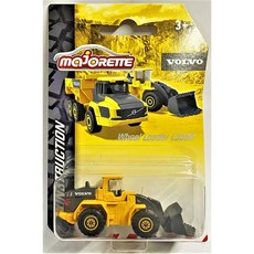 美捷輪VOLVO工程車輪式裝載車，合金工程模型，兒童玩具，工程車收藏, 1個