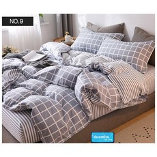 TM 이불커버 100%순면커버 침구 사계절사용 전사이즈 킹 퀸 싱글, NO.9
