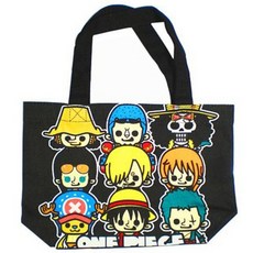 ONE PIECE 海賊王單肩手提包，日本原裝授權，魯夫喬巴圖案收納包