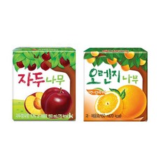서울우유 사과나무 포도 오렌지 자두 150mlx24팩 아기주스, 24팩, 오렌지나무24팩+자두나무24팩, 150ml