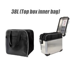 오토바이 수하물 가방 BMW R1200GS ADV F800GS R1250GS R 1200 GS LC ADV 어드벤처 오토바이 트렁크 블랙 내부 가방, 38L side box bag