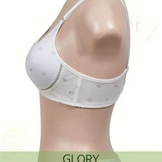 주니어 브라 러브 패턴 3단계 A컵 글로리 학생 여아 속옷 1개입